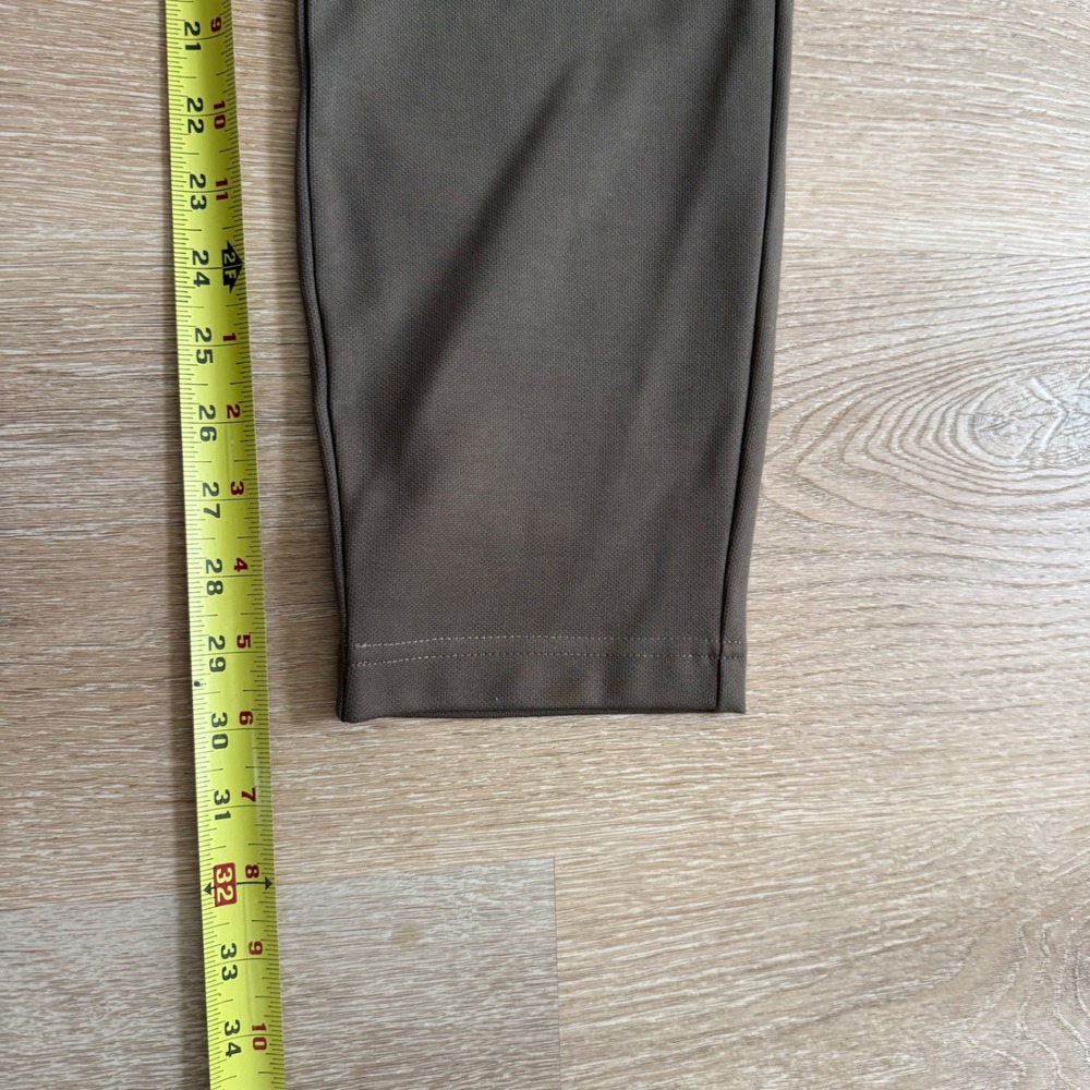 BYLT Everyday Pant 2.0 Textured Mens 31 Dark Taupe Stretch Performance Trousers - Picture 7 of 9